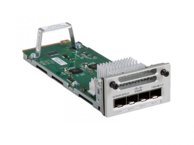 C3850-NM-4-1G | Cisco Catalyst 3850 Switch Network Module | AMNET Global