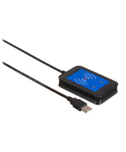 EXTERNAL SECURED RFID CARD READER 125KHZ + 13.56MHZ WITH NFC (USB)
