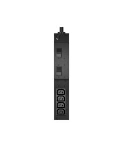 Alternative view of APC 14X C13 + 2X C19 30A 200-208V 5KVA BASIC HALF HEIGHT PDU (AP6002A)