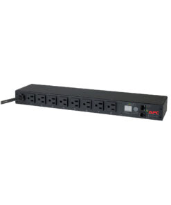 APC 8X 5-15R NEMA 15A 100/120V METERED RACK 1U PDU (AP7800B)