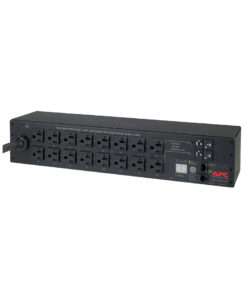 APC 16X 5-20R NEMA 30A 120V 2.88KVA METERED RACK 2U PDU (AP7802B)