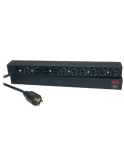 APC 10X 5-20R NEMA 30A 120V 2.88KVA BASIC RACK 1U PDU (AP9560)