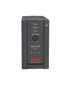 Alternative view of APC 6X 5-15R NEMA 120V 500VA TOWER BACK-UPS USER REPLACEABLE BATTERY (BK500BLK)