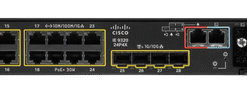 CISCO CATALYST IE-9320-24P4X-E INDUSTRIAL SWITCH 24XGE POE+ 4X10G SFP+