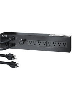 APC 8X 5-15R NEMA 15A 120V 1.5KVA SERVICE BYPASS PDU (SBP1500RM)