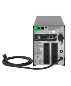 Alternative view of APC 8X 5-15R NEMA 120V 1500VA NMC LINE INTERACTIVE TOWER SMART-UPS (SMT1500CNC)