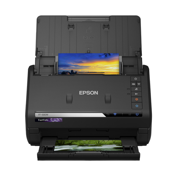 EPSON FF-680W FASTFOTO AUTO-FEEDER SCANNER