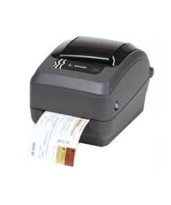 ZEBRA GX43-102410-000 THERMAL TRANSFER BARCODE LABEL PRINTER (GX430T)