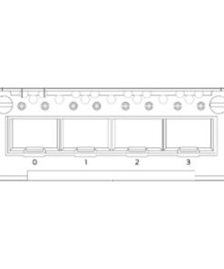 JUNIPER EX-UM-4SFPP-MR UPLINK MODULE
