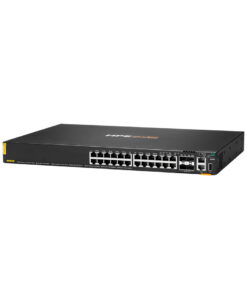 HPE JL662A ARUBA NETWORKING CX 6300M 24‑PORT 1GBE CLASS 4 POE AND 4‑PORT SFP56 SWITCH