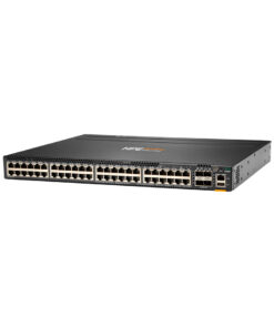 Alternative view of HPE JL663A ARUBA NETWORKING CX 6300M 48‑PORT 1GBE AND 4‑PORT SFP56 SWITCH