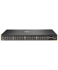 HPE JL665A ARUBA NETWORKING CX 6300F 48‑PORT 1GBE CLASS 4 POE AND 4‑PORT SFP56 SWITCH