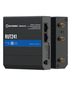 Alternative view of TELTONIKA RUT241 LTE CAT 4 CELLULAR ROUTER, WIFI, 2 ETHERNET PORTS, DIGITAL I/O (RUT241098000)