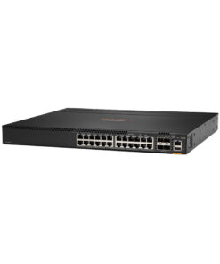 Alternative view of HPE JL664A ARUBA 6300M 24-PORT 1GBE AND 4-PORT SFP56 SWITCH