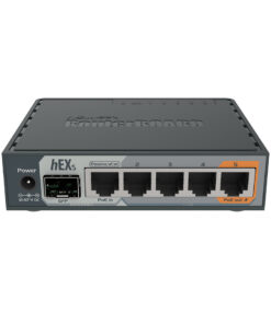 Alternative view of MIKROTIK HEX S ROUTER (RB760IGS)